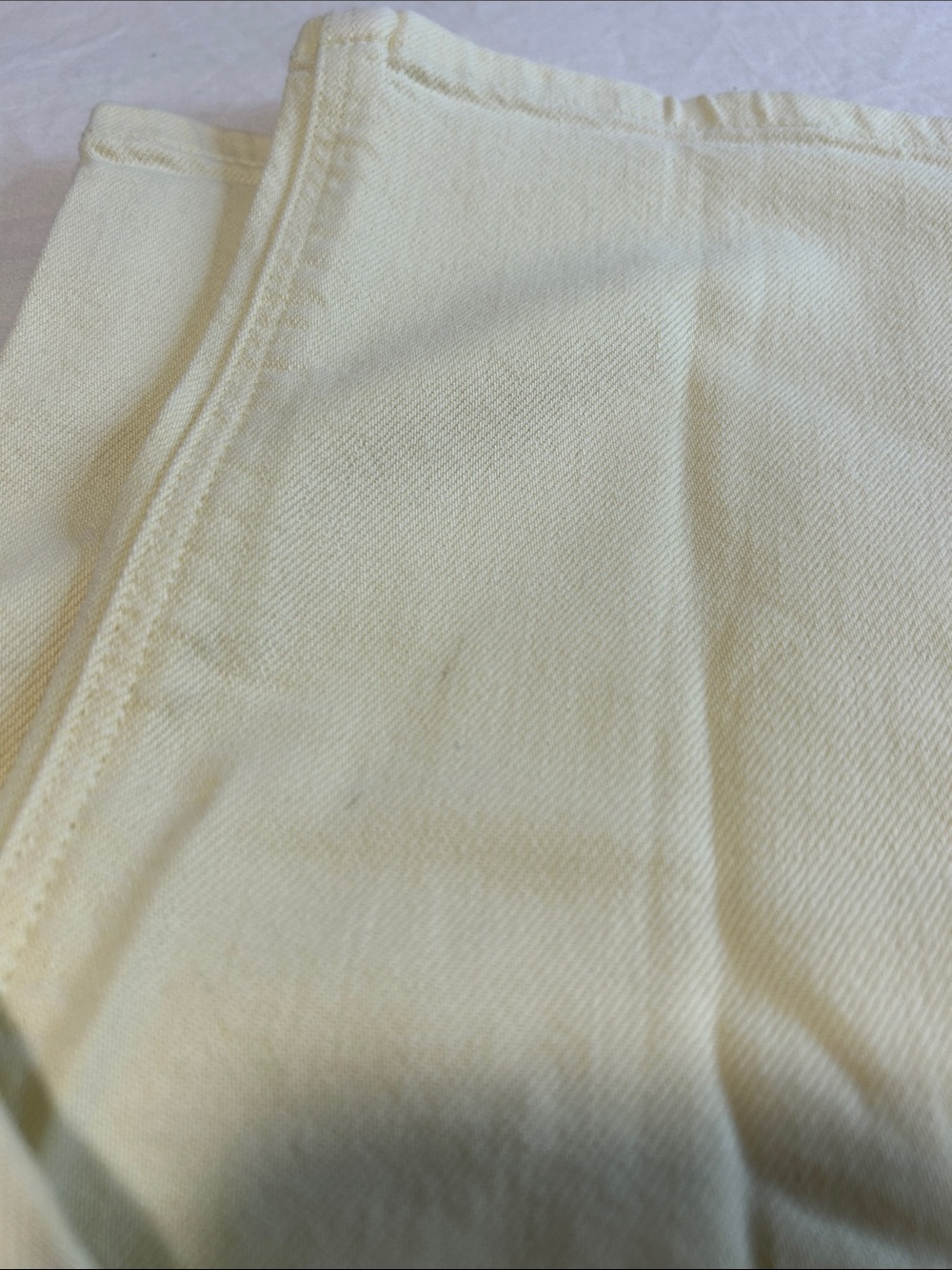 AE Dreamy Drape Stretch Low-Rise Ultra Wide Leg Pant - Yellow NWT - Picture 7 of 11